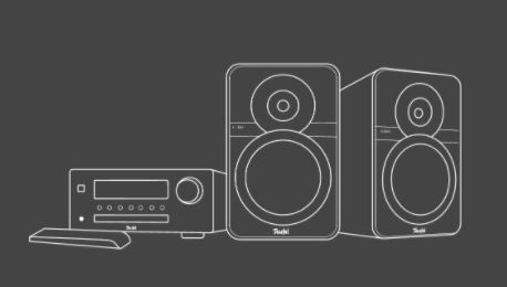 Système Hi-Fi Stéréo Teufel Ultima 20 Kombo 3 SE - Enceintes + Récepteur CD Bluetooth WiFi