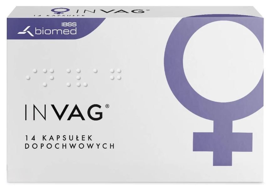 InVag Probiotyk Ginekologiczny 7kaps. - 1