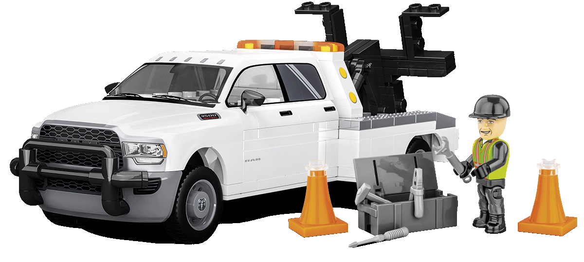 COBI RAM 3500 - Wrecker Tow Truck model
