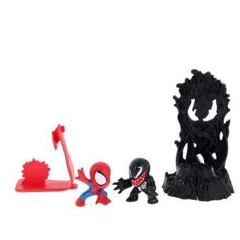 Hasbro Marvel Stunt Squad - Zestaw Spider-man vs Venom F7068