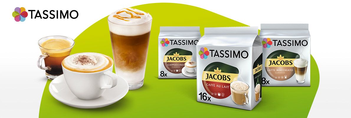 Jacobs Café Au Lait - 16 Cápsulas para Tassimo por 5,39 €
