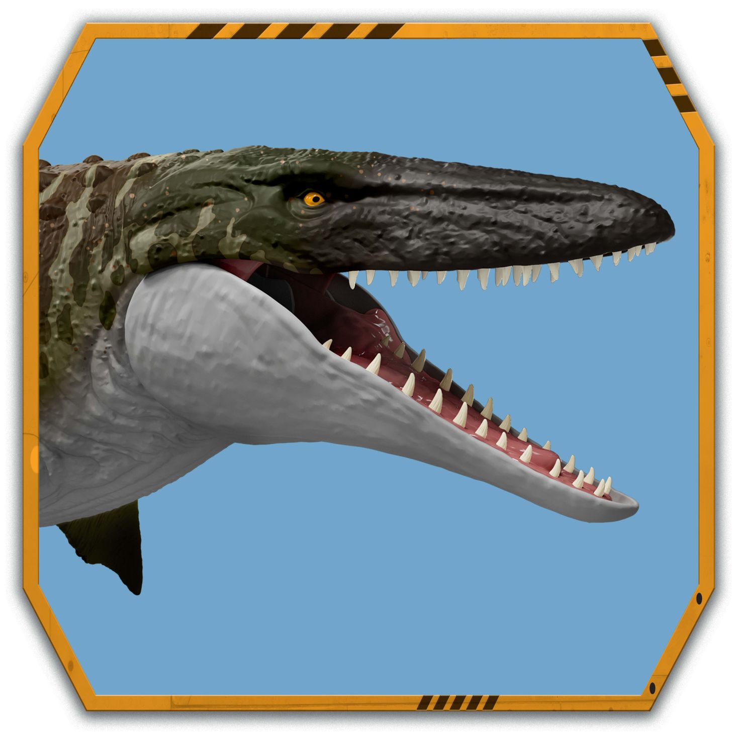 Mattel Jurassic World Bite 'n Blast™ Mozazaur Atak paszczą