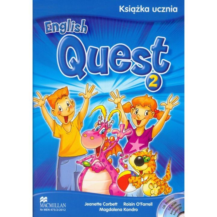 English Quest 2. Książka ucznia. Język angielski - ceny i opinie - Ceneo.pl