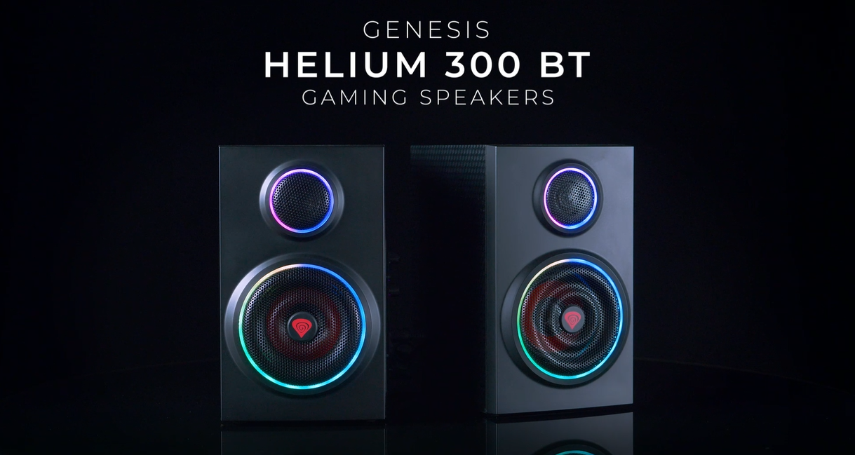 Genesis Helium 300BT ARGB en test : enceinte PC avec Bluetooth