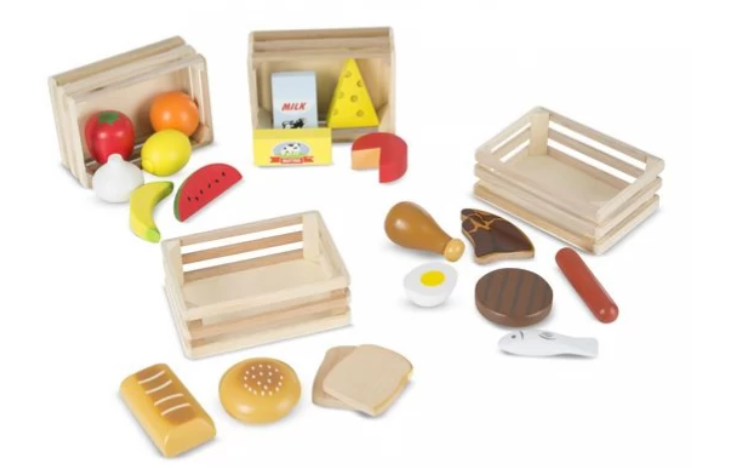 Melissa & Doug Zestaw Skrzynek Z Jedzeniem 10271