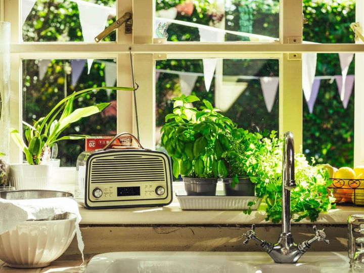 małe radio do kuchni