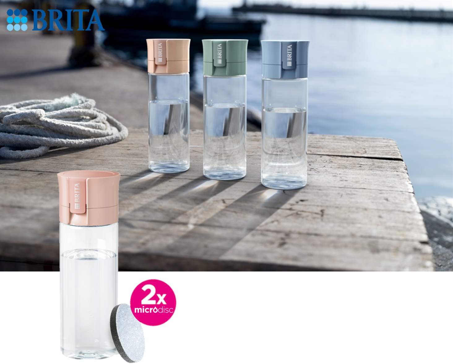 BRITA butelka z filtrami banner