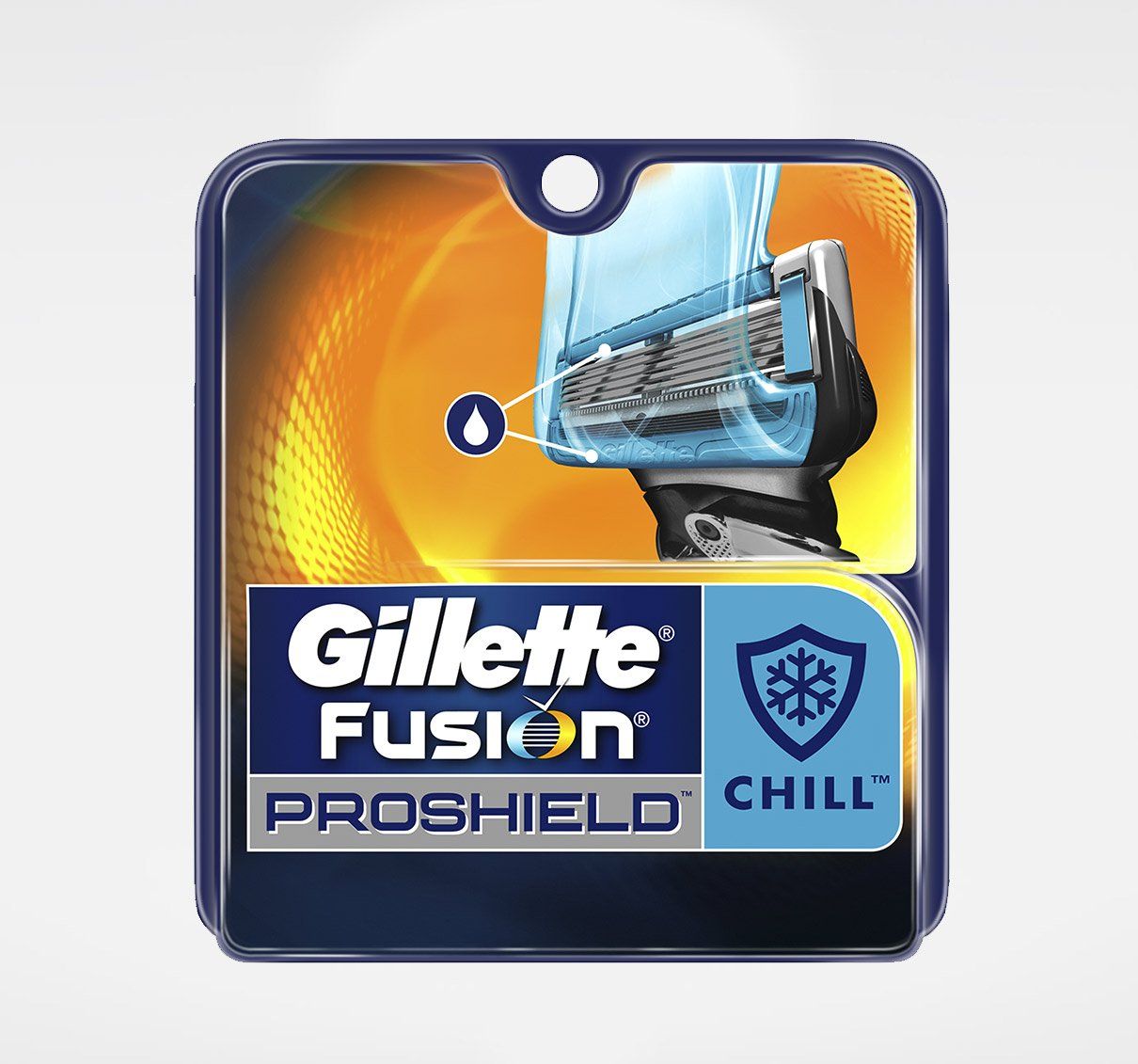 Сменные кассеты для бритья gillette fusion proshield 8 шт