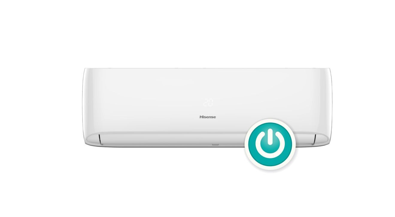 Hisense klimatyzator w trybie czuwania