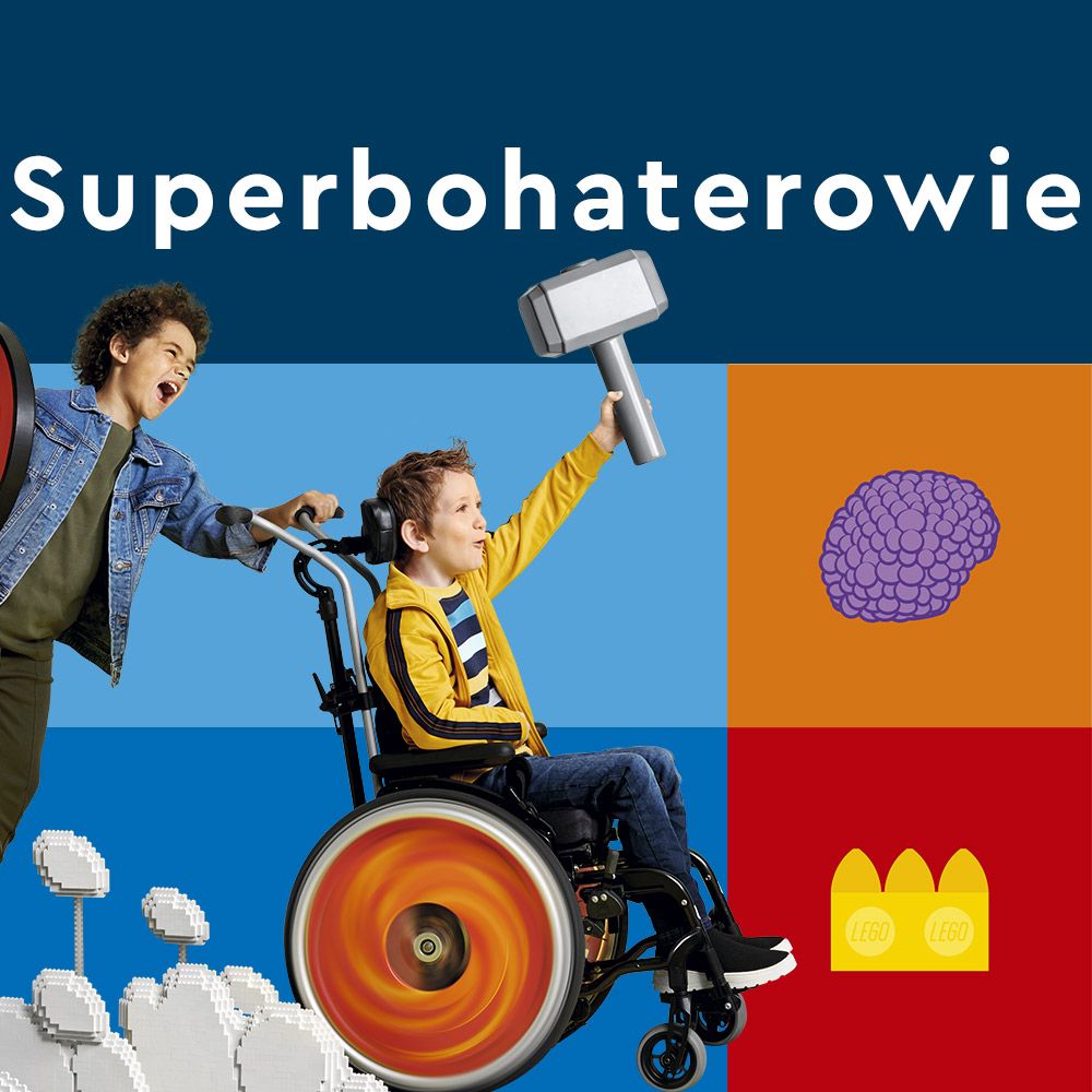 LEGO zainteresowania superbohaterowie
