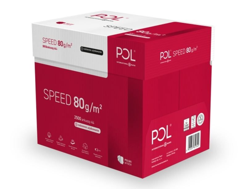 Polspeed Papier Ksero A4 80G 1 Karton