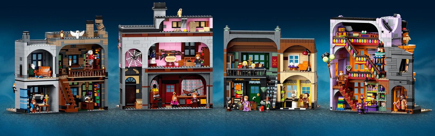 lego 75978 harry potter o beco diagonal em Promoção no Magazine Luiza