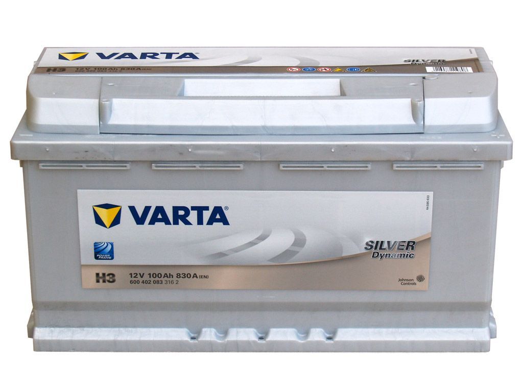 Varta Silver Dynamic H3 - 12V - 100AH - 830A (EN), 160,00 €
