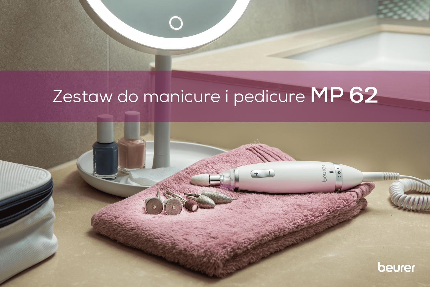 Фрезер для маникюра Beurer MP 62 Zestaw do manicure i pedicure: продажа,  цена в Киеве. Приборы и инструменты для аппаратного маникюра и педикюра от  