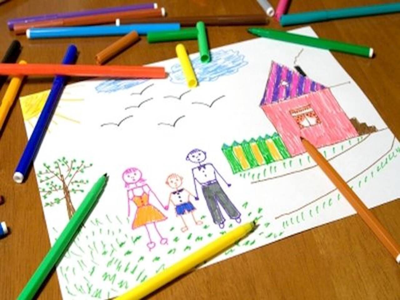 Рисование карандашом для детей