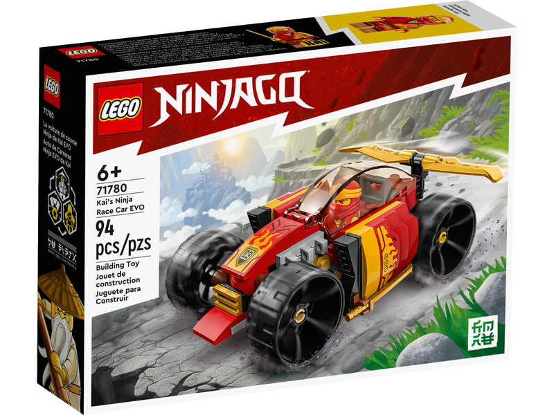 LEGO NINJAGO 71780 Samochód wyścigowy ninja Kaia EVO - Ceny