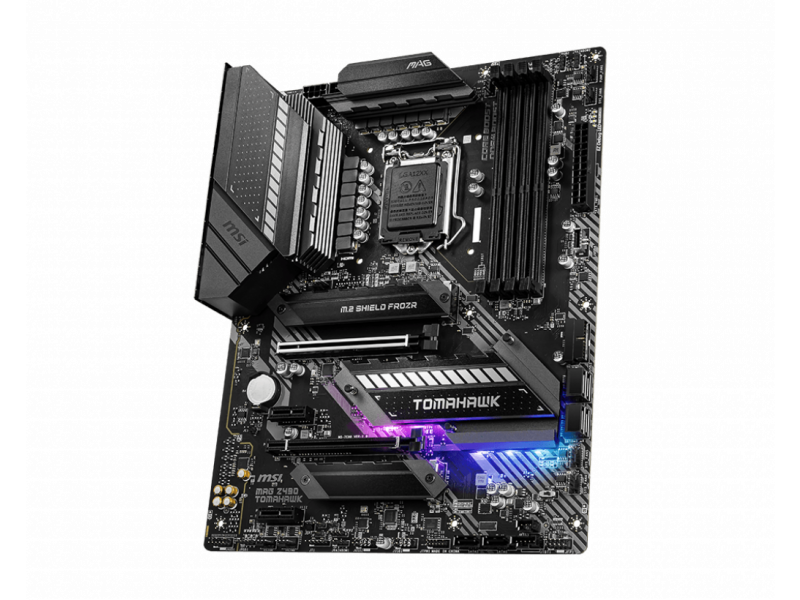 CPU MAG Z490 TOMAHAWK + Intel Core i7-10700 Gamingowa płyta główna MSI MAG Z490 TOMAHAWK ATX (Procesor Intel