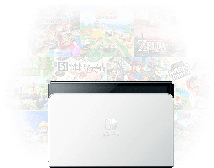 NEW Nintendo Switch OLED Pokemon Scarlet & Violet + MARIO PARTY BUNDLE &  MORE 45496597399