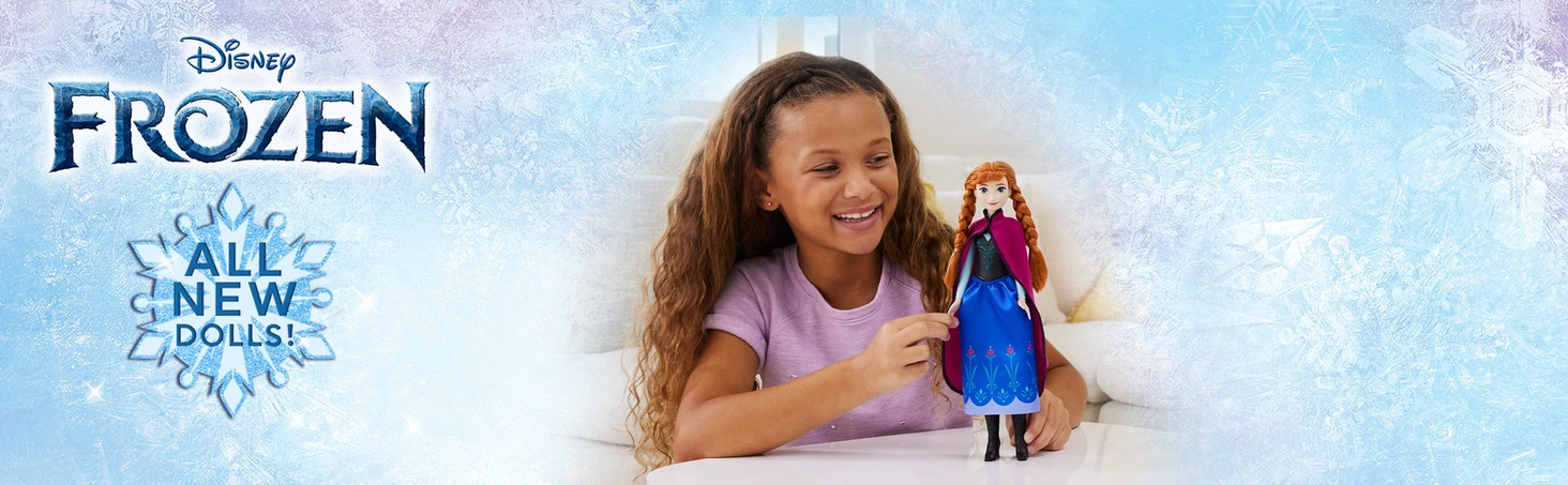 Boneca Rainha Anna Frozen Disney Mattel - HLW49