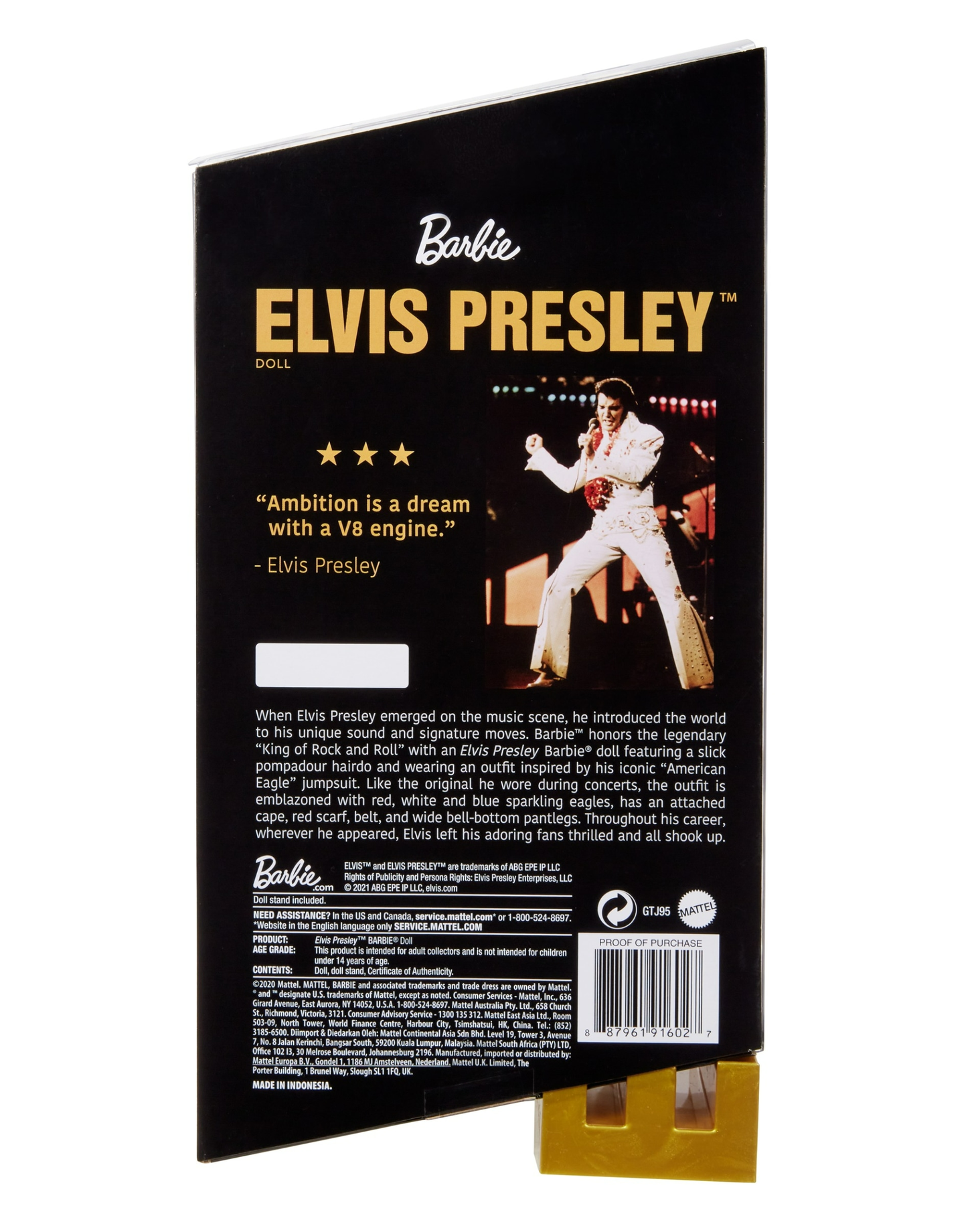 Lalka Barbie Signature Elvis Presley GTJ95 - Ceny i opinie - Ceneo.pl