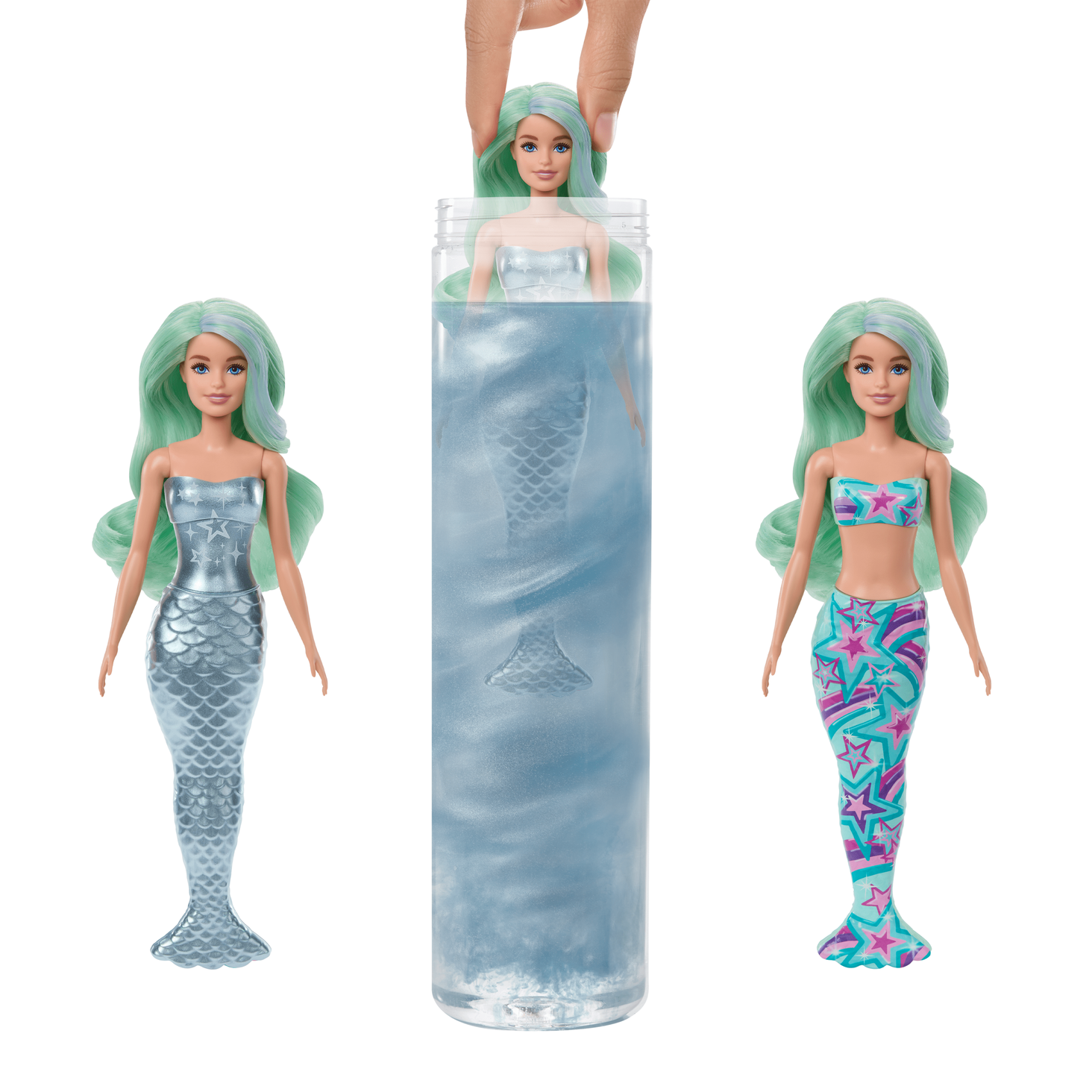 Barbie Color Reveal Morska syrenka Lalka 4