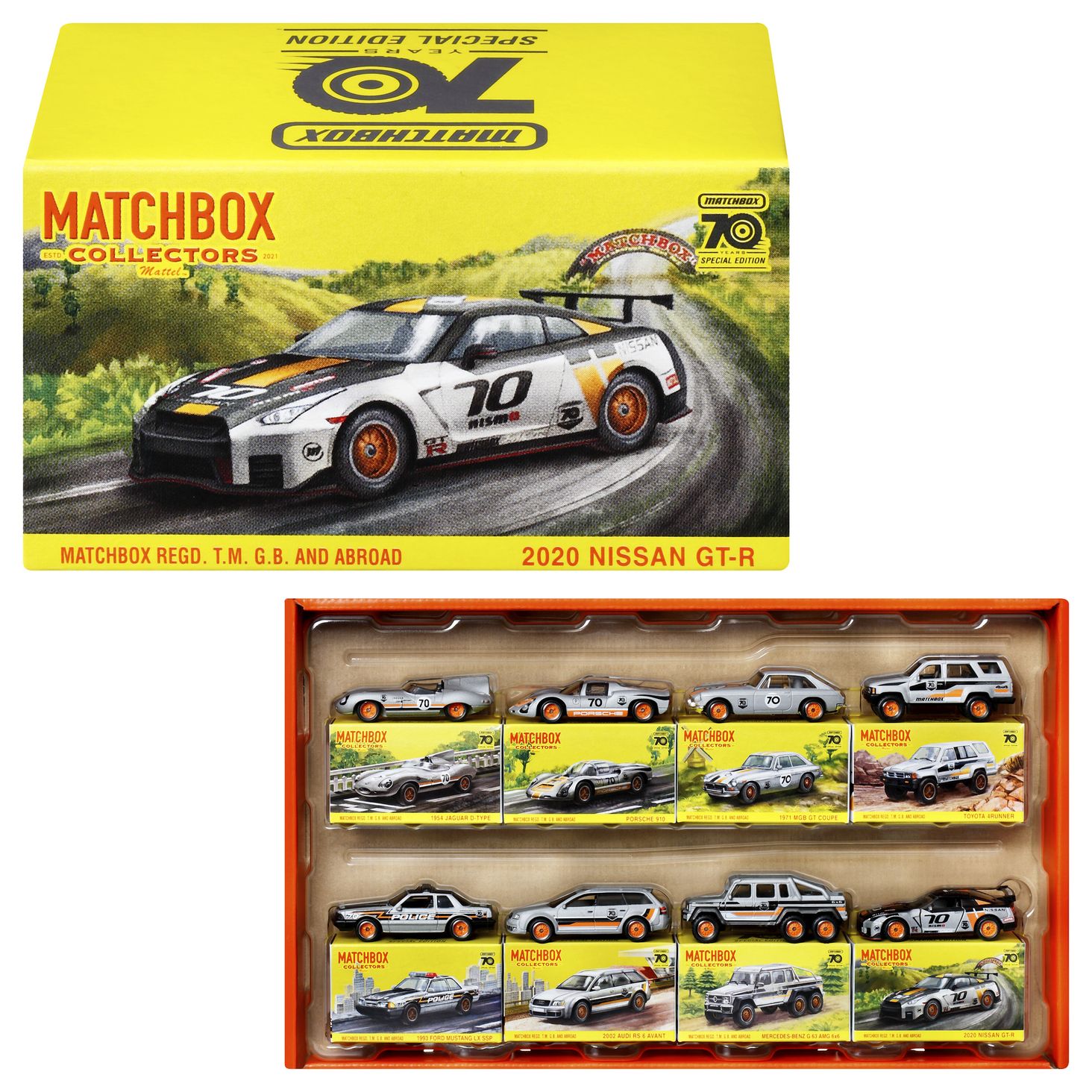 Matchbox 70 Rocznica - Kolekcjonerski Wielopak Pojazdów HPC03
