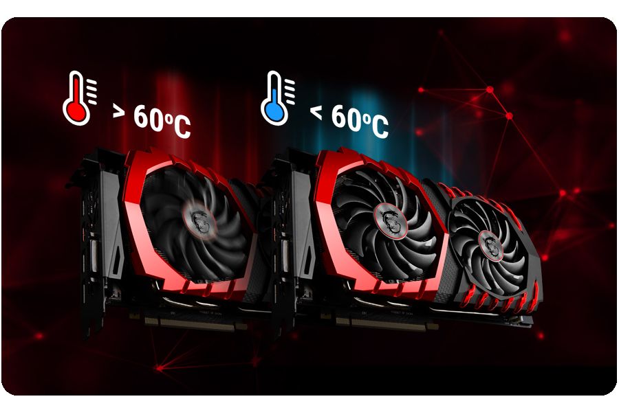 MSI RADEON RX480 GAMING X 8G GPU グラボ Overview Radeon RX 480 GAMING X 8G | エムエスアイ