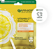 Garnier Rozświetlająca maska na tkaninie