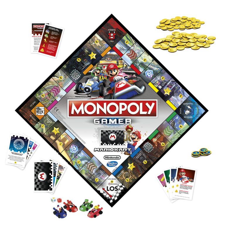 MONOPOLY GAMER MARIO KART GRA PO POLSKU NOWA 24H - 8545392211