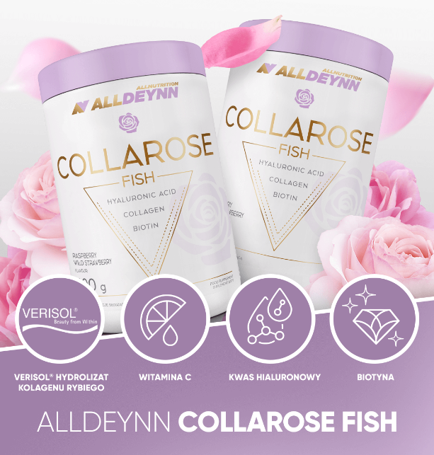 Alldeynn Collarose Malina-Truskawka 300g - 2