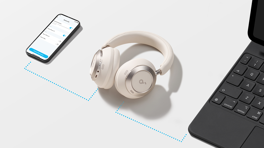 Anker Soundcore Space One Pro ホワイト Słuchawki Soundcore Space One Pro Biały - Opinie i ceny na