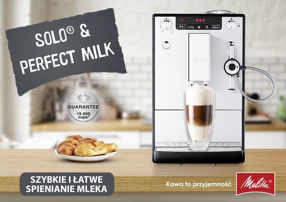 Melitta Solo & Perfect Milk Silver - Coffeedesk