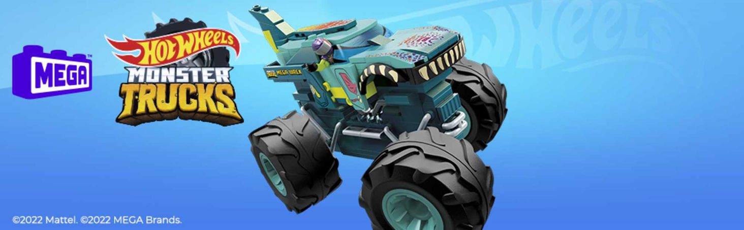 Hot Wheels Monster Trucks Mega Wrex Monster Truck HDJ95