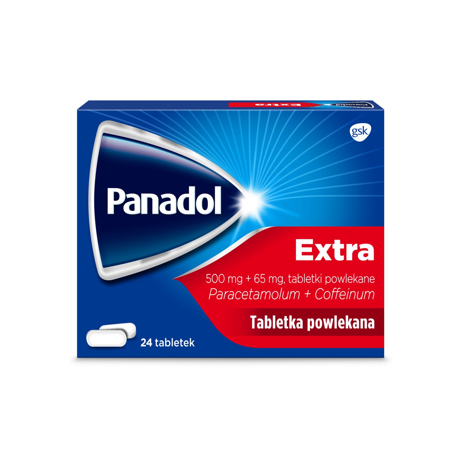 Panadol Extra 24 tabletek - 1