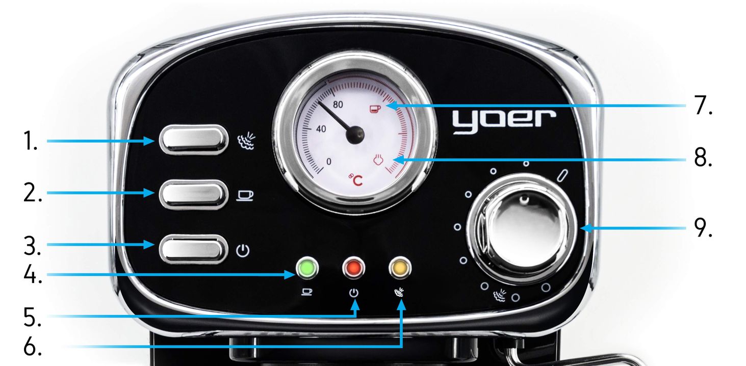 Yoer BLACKline Breve EM01BK - 3
