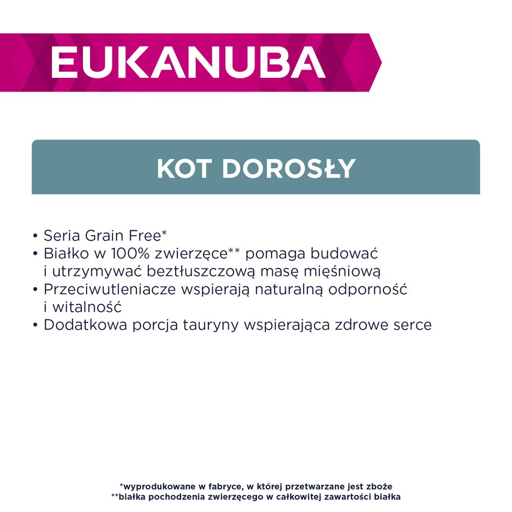 eukanuba Zalety karmy