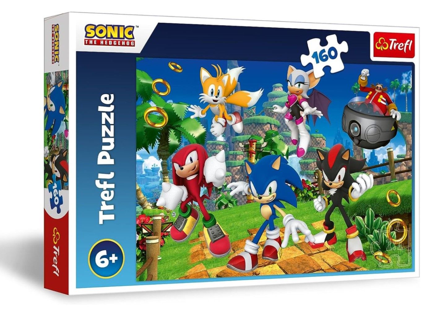 Trefl Puzzle 160el. Sonic i przyjaciele 15421
