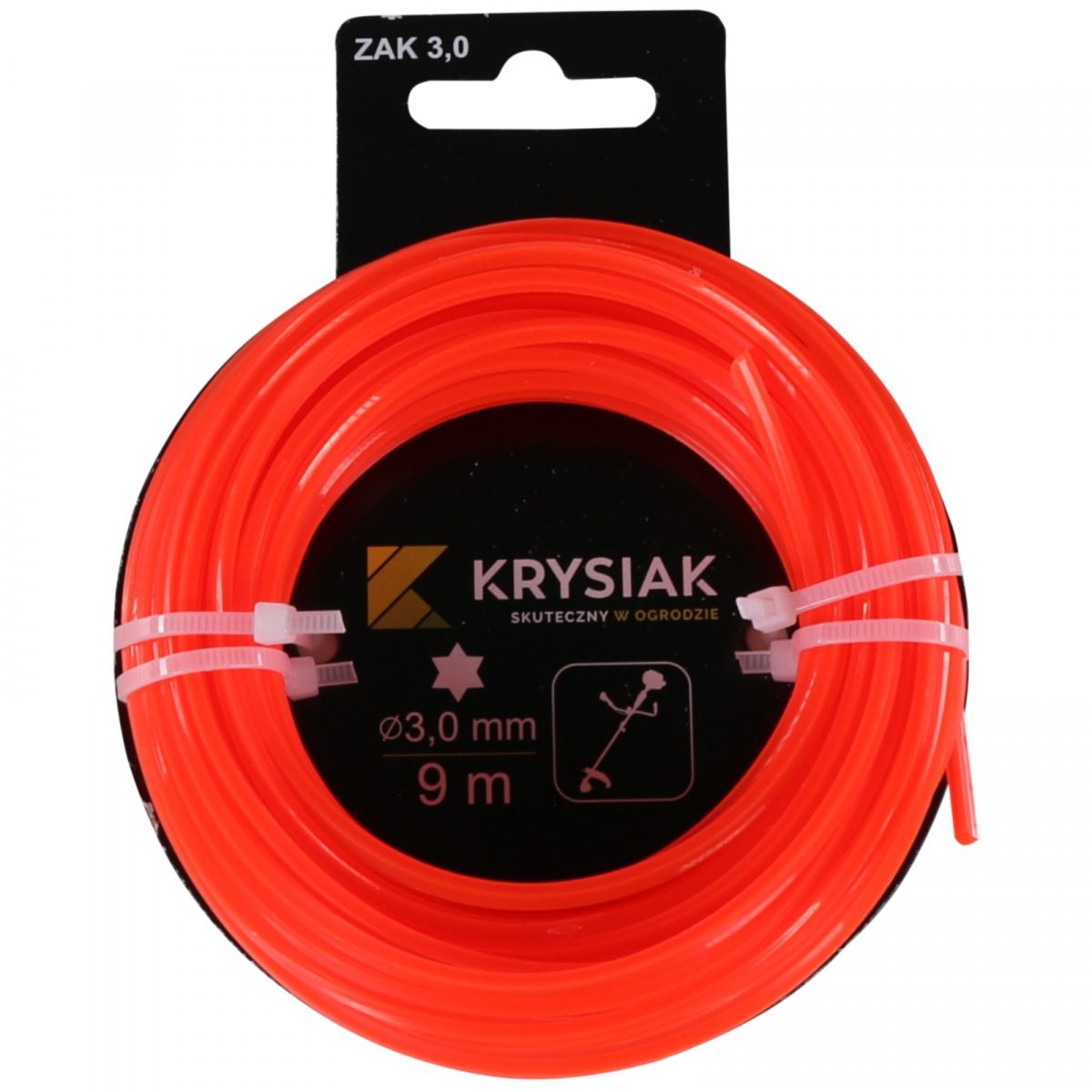 Krysiak Żyłka tnąca 3mm gwiazdka 9m (50020630)
