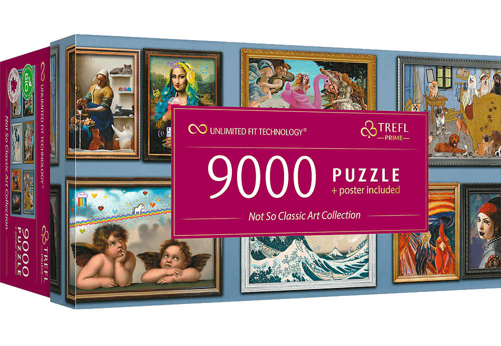 eldorado 再会含む４枚セット Trefl Puzzle Unlimited Fit Technology 9000el. Not So Classic Art