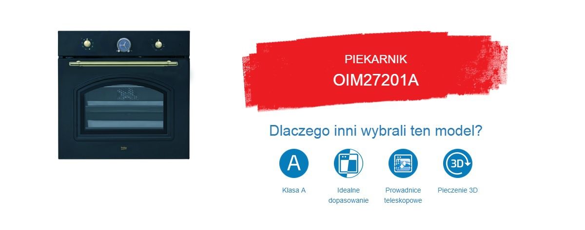 Духовой шкаф электрический beko oim 27201 a