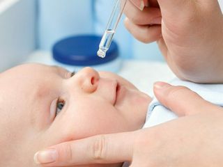 głęboko zalegający katar u niemowlaka