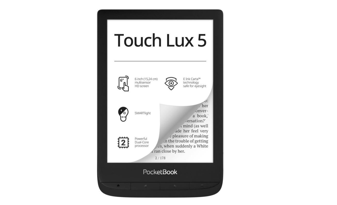 Czytnik E-book PocketBook Touch Lux 5 Czarny (PB628-P-WW) - Opinie I ...