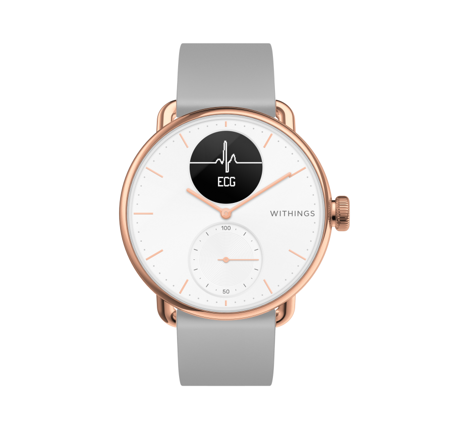 Withings Steel HR Sport White 40 mm HWA03b-40white-sport-all-Inter