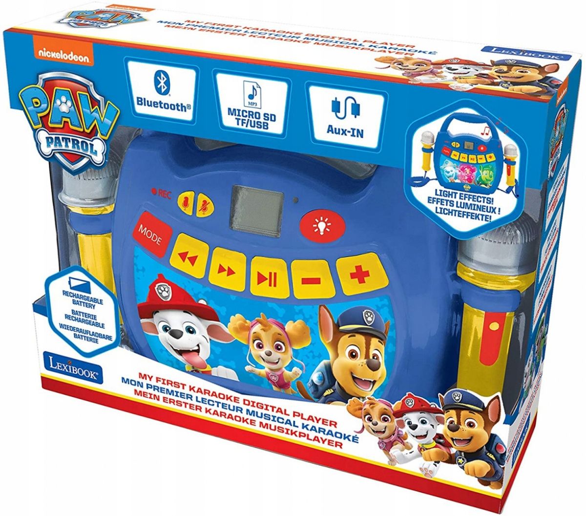Lexibook RCDK100PA パウパトロール CDプレーヤー マイク付き Lexibook RCDK100PA Paw Patrol ab 35,99 € | Preisvergleich