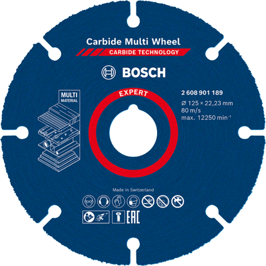 Bosch EXPERT Carbide Multi Wheel
