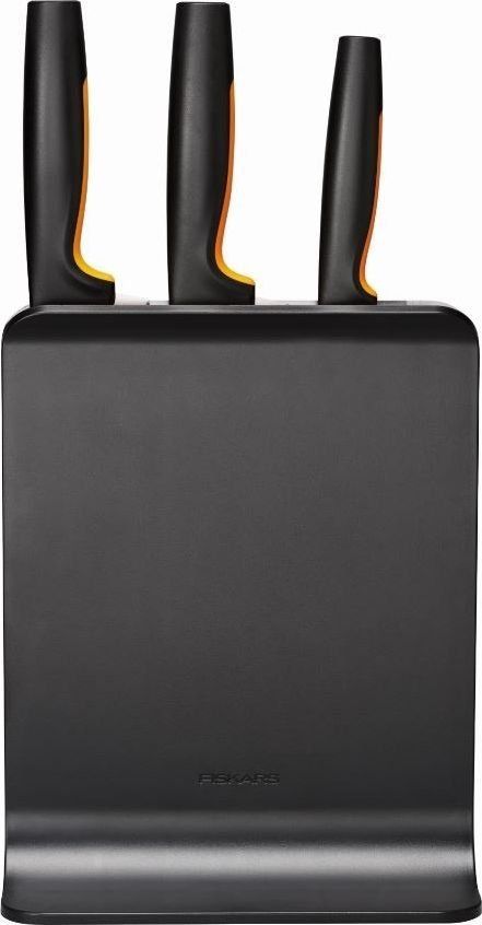 Fiskars Functional Form Knife Set Universal 3-Pack - Knife Sets Plastic Black - 1057563