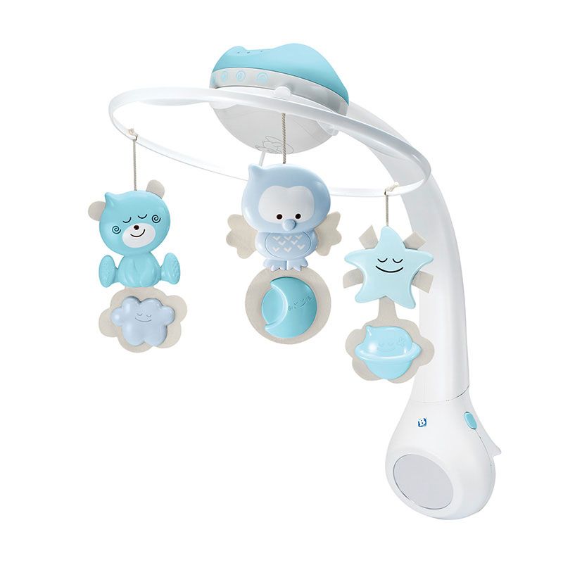 B-KIDS Projektor muzyczna karuzelka 3w1 Niebieska 1164896 - Ceny i