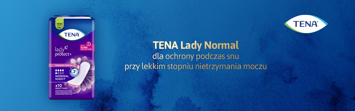 TENA Lady Normal Night banner