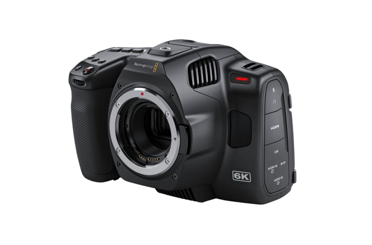 blackmagic cinema pocket camera 6k