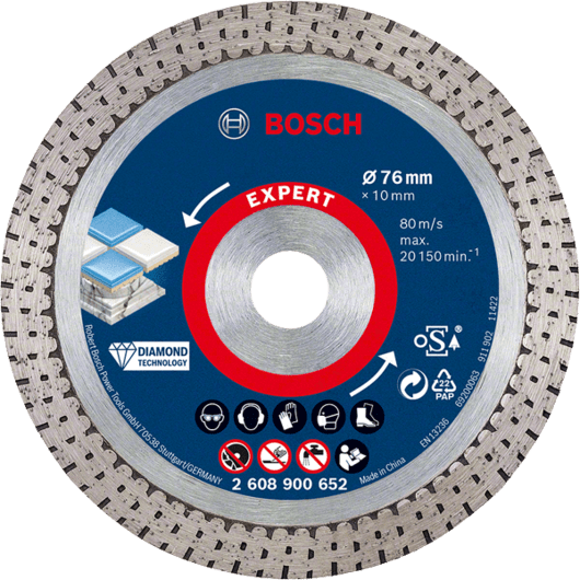 Bosch EXPERT HardCeramic 76 mm